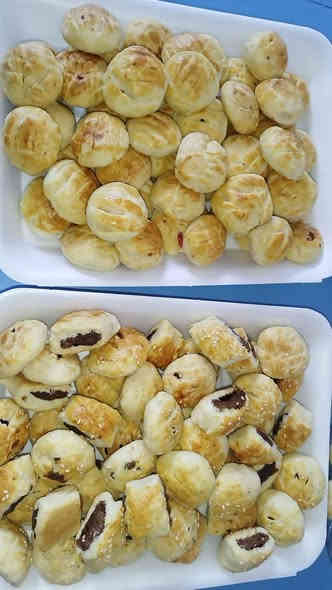 تم تجهيز 💐
قالب كيك ب6 الاف حجم وسط 
كيلو كليجه 5 
معجنات 10قطع ب5 
للحجز وتساب ***********
