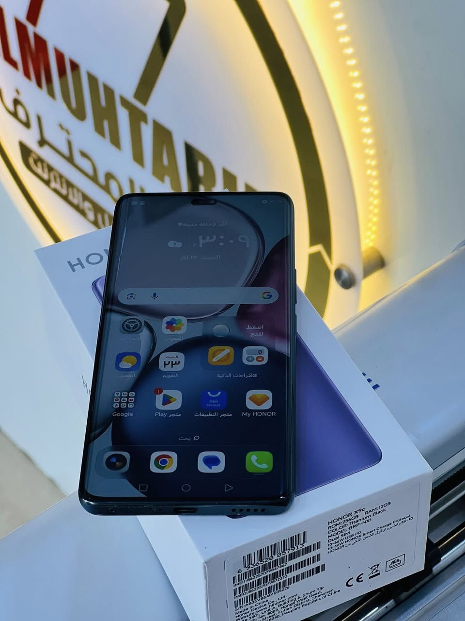 هونر X9C جهاز نضيف كامل ملحقات 256/12 مكان بابل المحاويل  ***********
