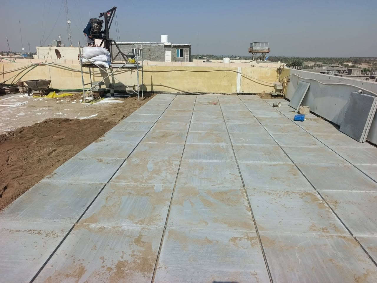 تطبيك شتايكر كرستة وعمل فلين او بدون فلين

1 تنضيف

2 فلانكوت إماراتي

3 زفت

4 زميج

5 تطبيك الأشتايكر

6 فلين ابيض عراقي ٣ سم

7 فلين ابيض عراقي ٥ سم

8 فوم الاازرك ٣ سم

و فوم الاازرك ٥ سم

10 نايلون

قلع واعادة ماستك واعادة السطوح القديمه

للا استفسار اكثر الاتصال
***********
***********
