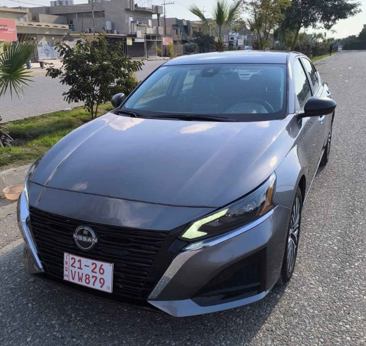 *تحية طيبة لجميع المتابعين*
للبيع نيسان التيما
مودي 2025 مواصفات SV
العداد سبعة آلاف ميل فقط👌
لون السيارة نفطي. 
محرك 2500 اربعة سلندر. 
رقم الشاصي 1N4BL4DV3SN389113

*مواصفات SV. 
*دخول ذكي. 
*بصمة تشغيل وتشغيل عن بعد. 
*رادارات امامية وخلفية. 
*كشن السائق كهربائي. 
*كاميرا خلفية. 
*تحديد مسار. 
*مول تحكم استيرن. 
*شاشة كبيرة. 
*مانع انزلاق. 
*نقطة عمياء. 
*ومواصفات اخرى كثيرة*

الضرر 
*تبديل بنيد تجاري. 
*تبديل چاملخ طرف السكن تجاري. 

*الشاصي سليم شرط الفحص. 
*راديتر و حجر البيئة سليم شرط الفحص. صور الحادث مرفقة في الاعلان. 

السيارة كاتي تترقم شمال العراق
أربيل *سليمانية*دهوك*حلبچة

السيارة موجودة في محافظة كركوك 
للاستفسار عن السيارة والسعر يرجى الاتصال على الرقم 
***********
