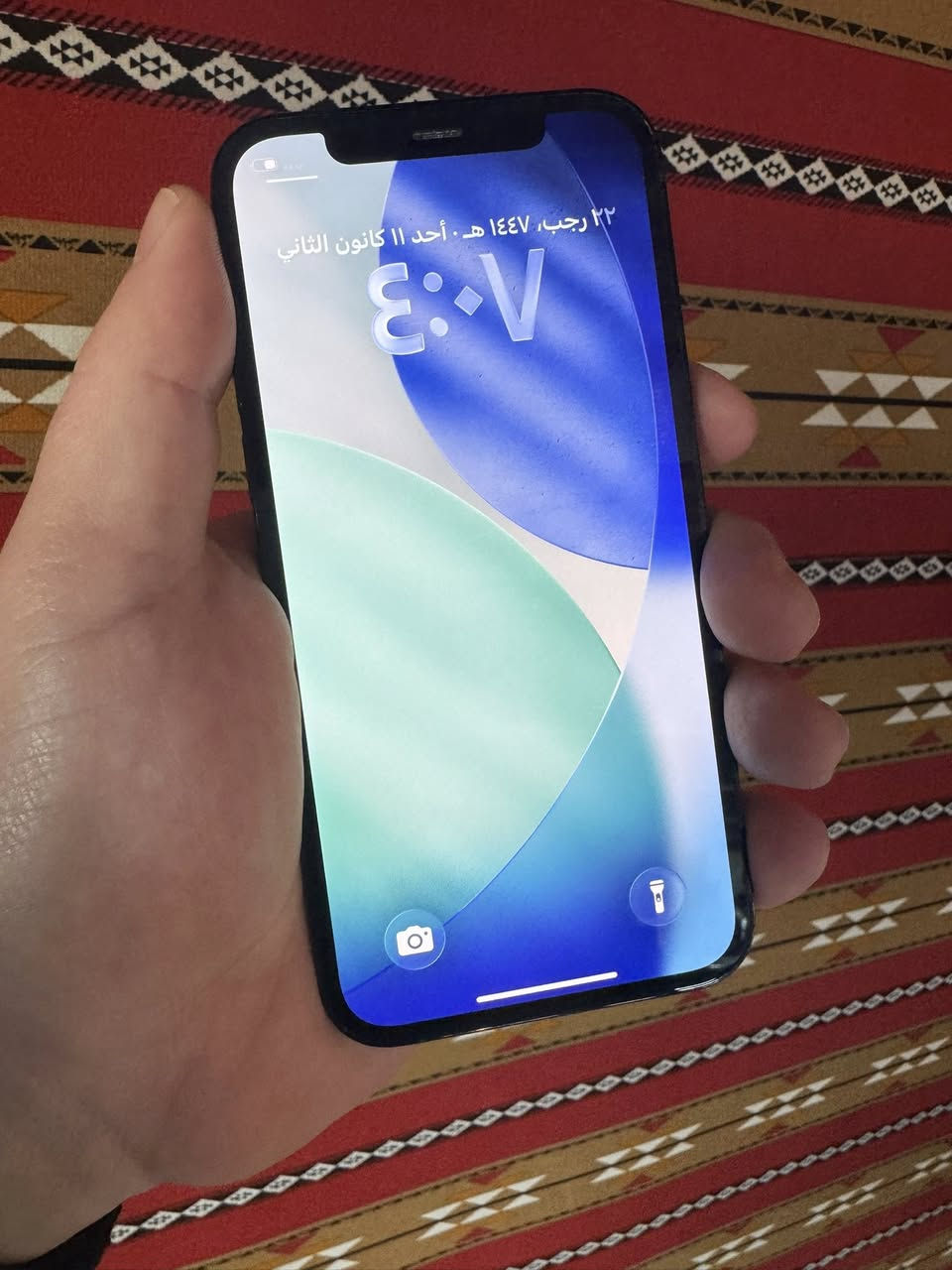 ايفون 12 برو
ذاكره 128
بطاريه 75
تك سيم
نموذج m 
مامبدل بي ولا قطعه على وضع الشركه
السعر 350 
***********
***********
