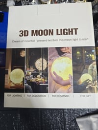 قمر مضيء • ثري دي • ديكور