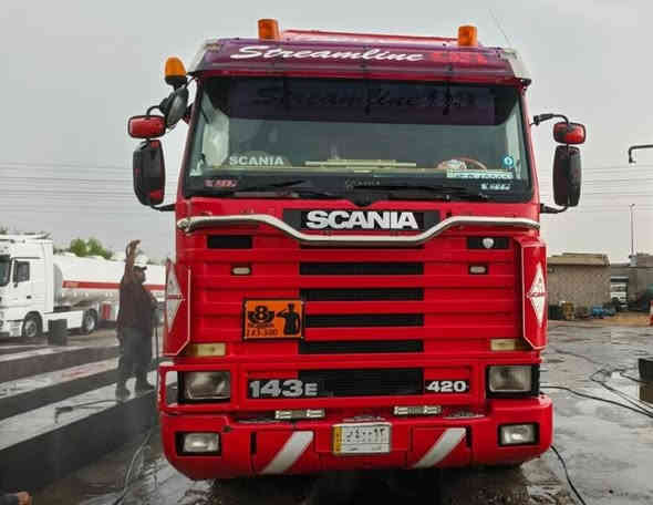 سلام عليكم
للبيع سكانيا بطه سنكل امامي
حجم 43
مديل 1995 (حموله عاليه) بويلر / اسود 36 / بياضات 38 
رقم انبار دولي بسمي 
تانكي مصلاوي 
حاليا السياره بل عمل
السياره جاهزه 
سعر 245
مكاني نجف 
***********
