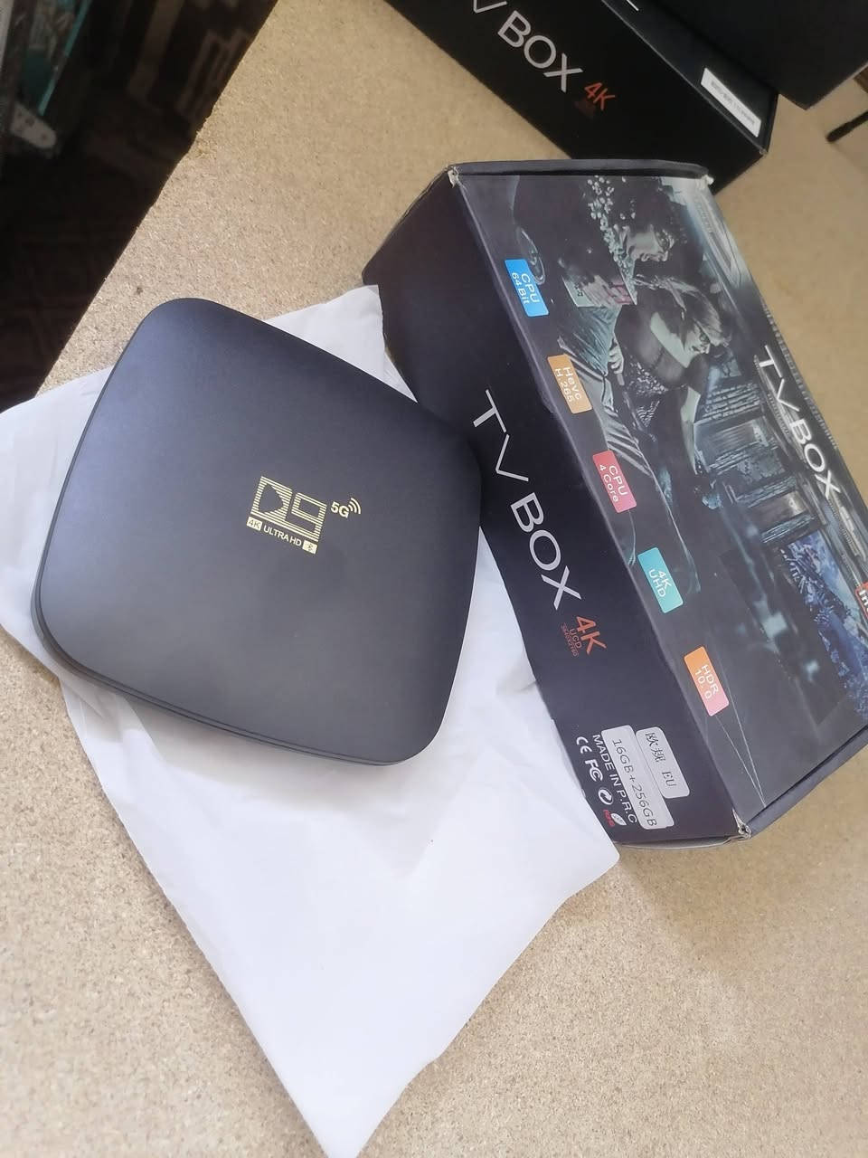 تيفي بوكس
السعر الواحد 15 ألف
العدد ٣


**إذا كنت صاحب هذا الإعلان وتريد حذفه لأي سبب، رجاءا أرسل رسالة إلى الدعم الفني**