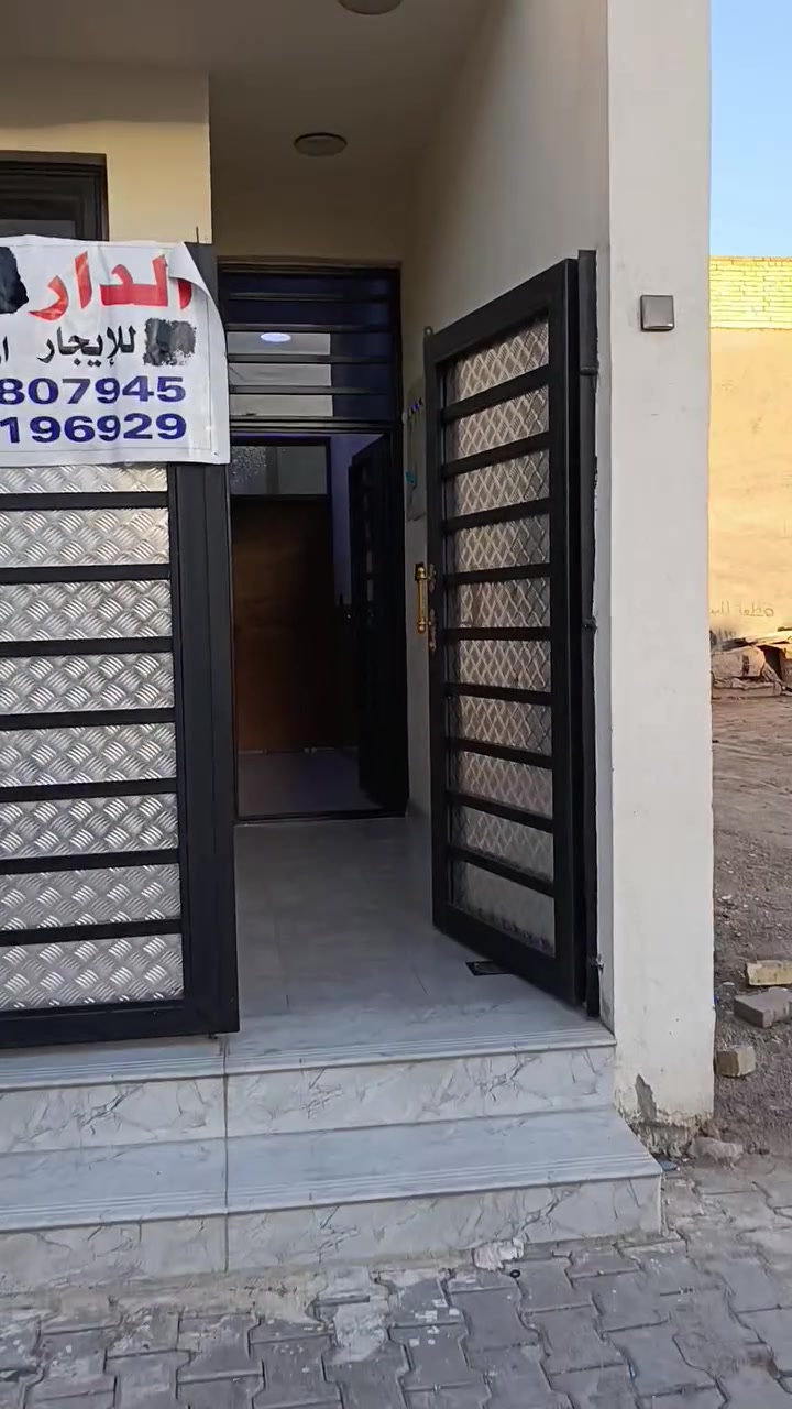 بيت اليجار مساحة 100 بناء جديد مكانة تصنيع المخازن بضهر البانزيخانة ***********
