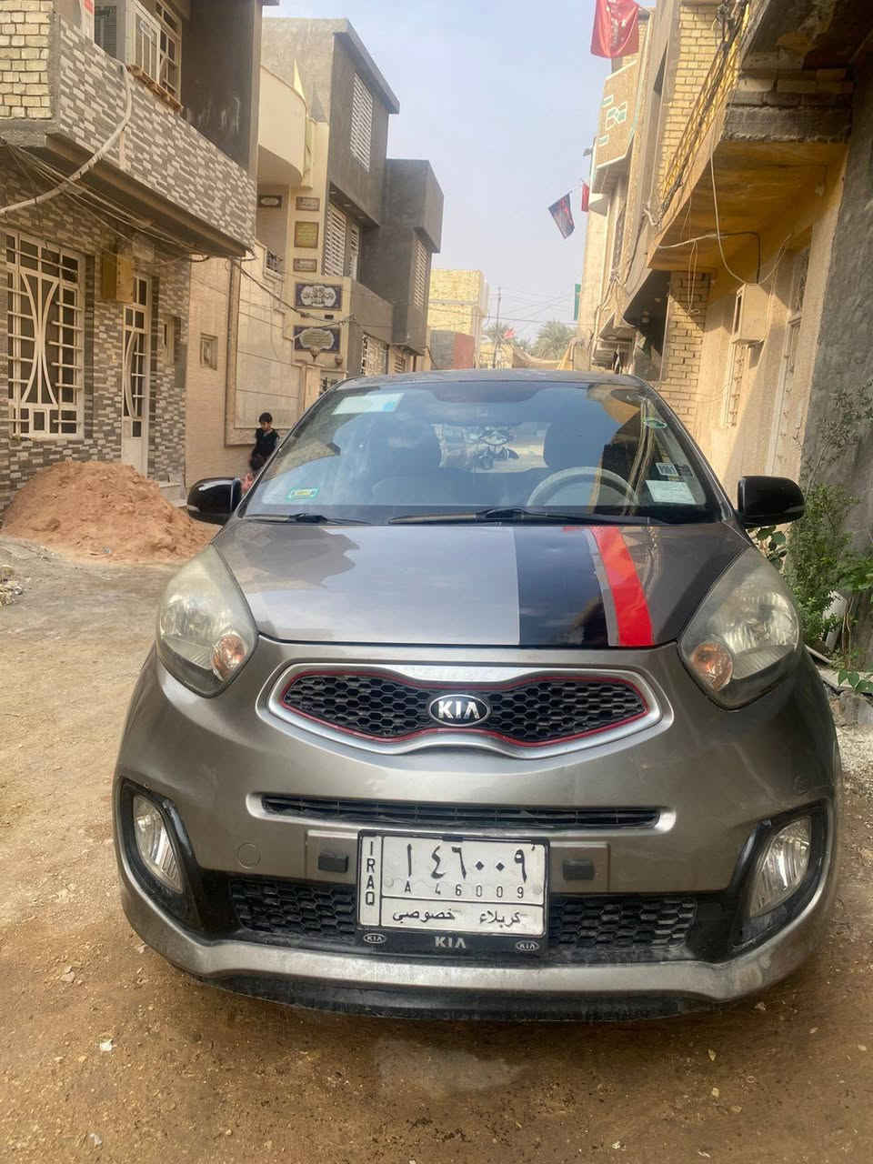 بيكانتو 2015خليجي حادثه جاملغ ونص الباب فقط صبغ مكينه 4سلندر رقم كربله بسمي السعر  75وبيها مجال رقم المبايل ***********
