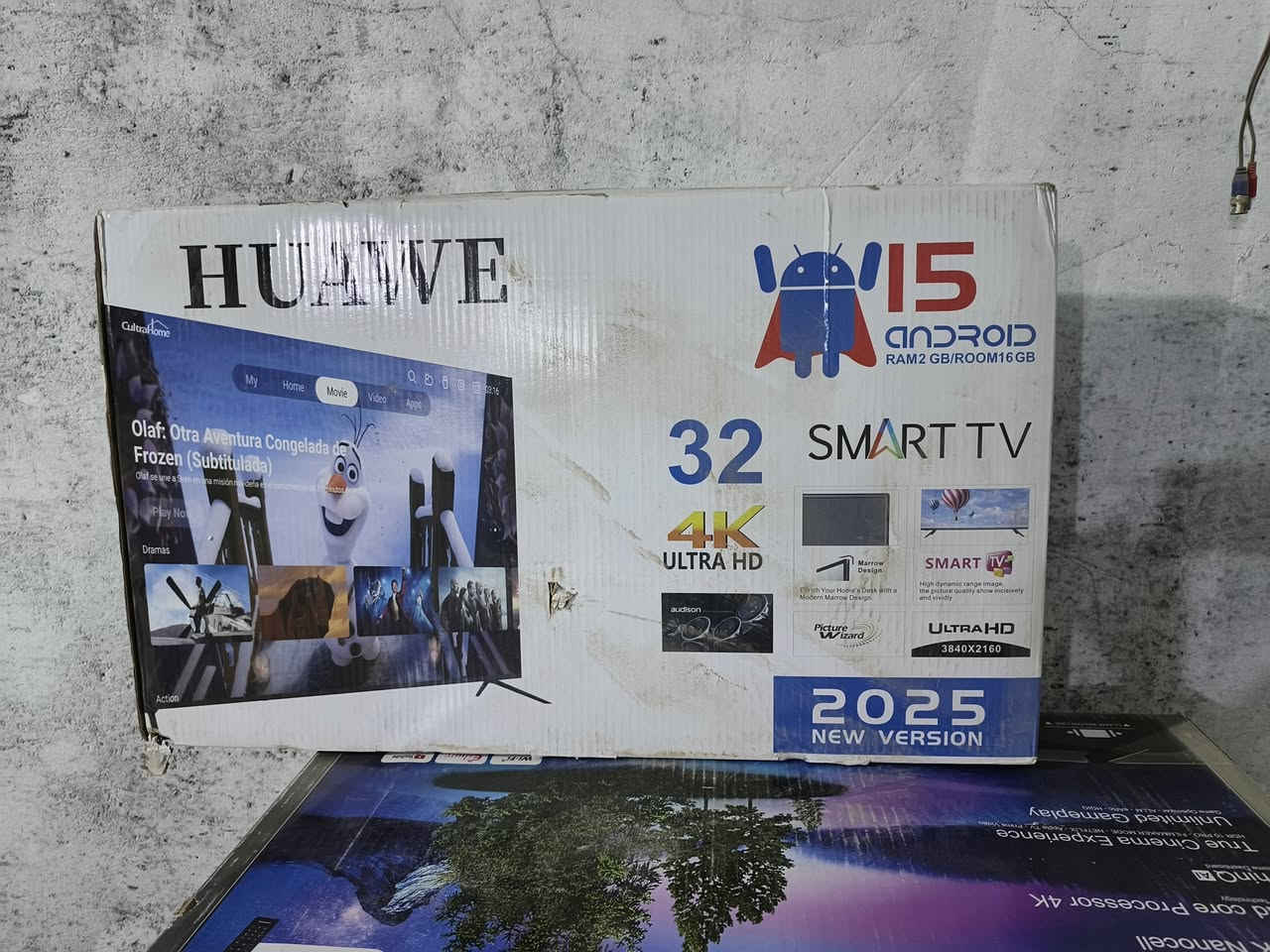 شاشه جديد  حجم ٣٢ انترنت ب ١٢٥ 
حجم ٦٥ جديد فول انترنت ٥٢٥


**إذا كنت صاحب هذا الإعلان وتريد حذفه لأي سبب، رجاءا أرسل رسالة إلى الدعم الفني**