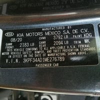 كيا فورتي ٢١ جي تي لاين فول مواصفات  ماشية ٦٠  أمريكي ضرر بسيط جداً  ب...