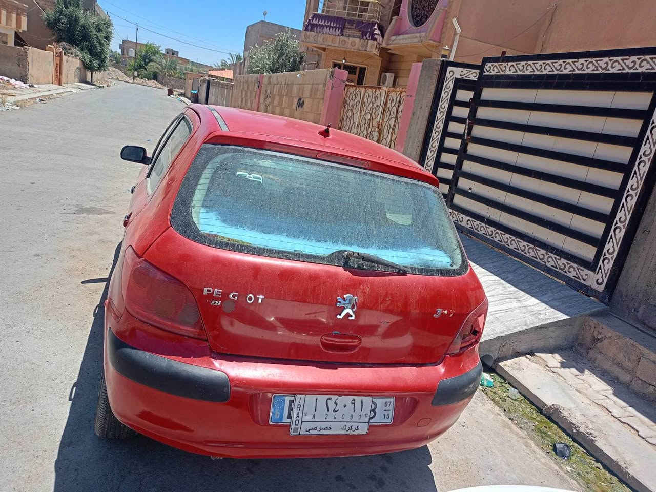 بيجو فرنسي موديل 2006
كير محرك تبريد كله بشرط جاهزه
كركوك تحويل مباشر بيها صبغ احزام
السعر 38 فقط 
***********
مكاني بيجي بيجي, صلاح الدين
