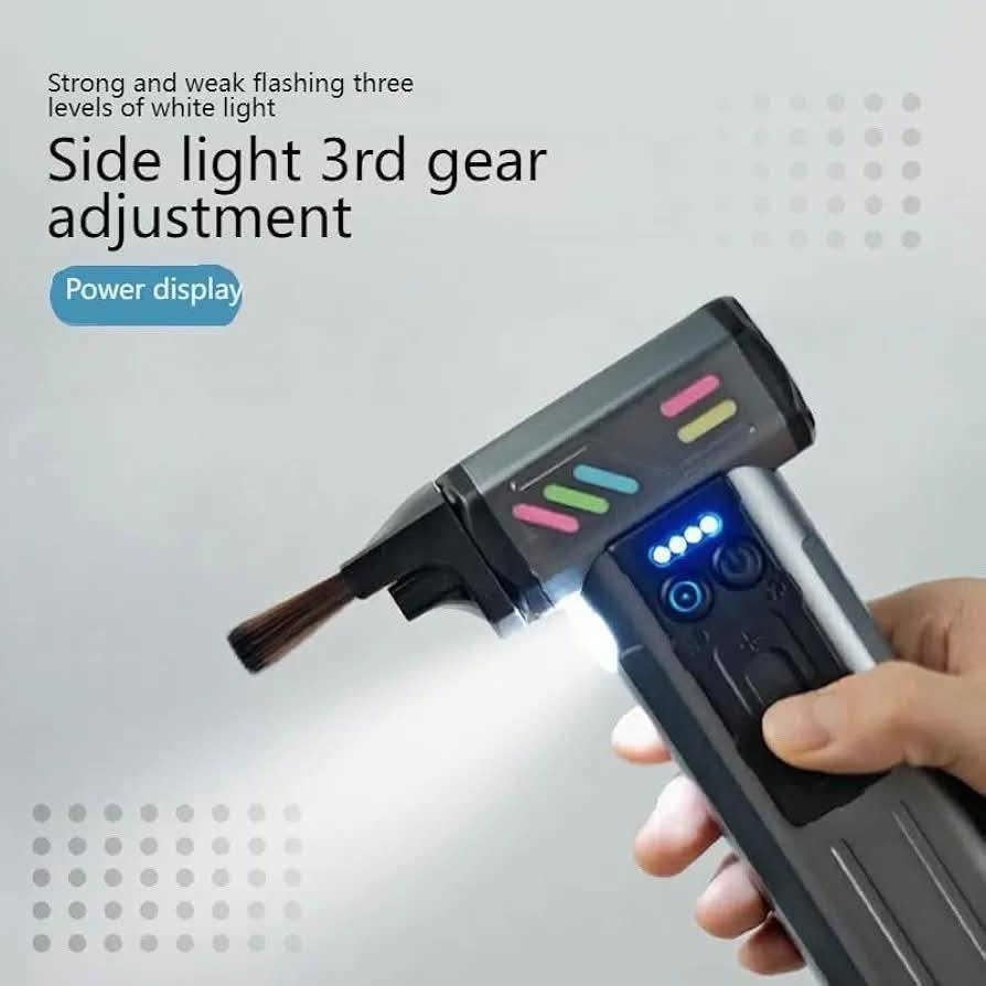 بلور هواء سحب ودفع قوي جدااااا  حجم كبير بطاريه كبيره شحن تايب سي مغلف المنيوم  
تحكم من ادنى سرعه الى اقصى سرعه قويه جداا 
يحتوي لايت 3وضعيات
يحتوي كيبل شحن مع مكناسه وانبولات متنوعه للتنظيف
السعر 30 الف


**إذا كنت صاحب هذا الإعلان وتريد حذفه لأي سبب، رجاءا أرسل رسالة إلى الدعم الفني**