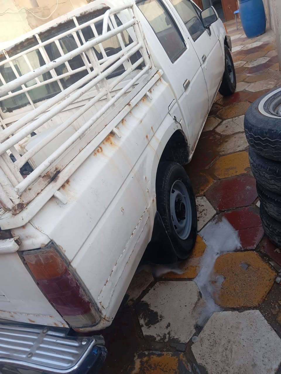 سلام عليكم ورحمه الله وبركاته 
نيسان 89
مكينه 2400
مكينه وكير واكسن وشاصي كفاله حداديه جديده تخم تاير جديد دوشمه جديده كهربائيات شقاله 
رقم بابل مشروع وطني 
سنويه مجدده لل2030باسمي 
سياره لا كلبه ولا تجيه 
مكان ناصريه بطحاء 
سعر 30
***********واتساب متوفر
