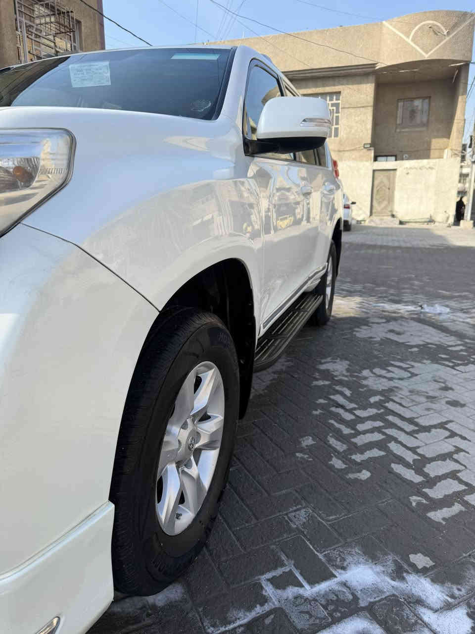 اسلام عليكم برادو البيع مديل 2013سياره مكفوله كفاله عامه معروفه مواصفاته تبريد تلث قطع سبعه راكب فور ويل مرايات شفط زاد اشاير با مري ثلاجه زراك امامي لايت زنون عالي ول ناصي مكينه وكير ول حداديه برقي ما مفتوح بيه سياره جديده معنه الكلمه مكينه ٤ سلندر ٢٧٠٠ السعر 245  وبيه مجال مكاني بغداد الحبيبيه ***********
