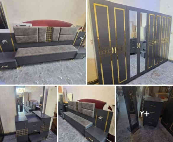 غرفه نوم للبيع تركي درجه اولى نظافه 95% المراسله واتساب السعر 950 وبيها مجال***********
