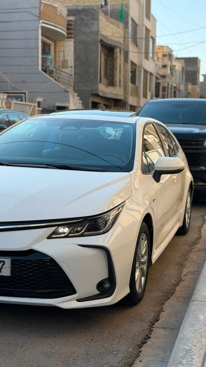 السلام عليكم كورلا هايبرد 2025 شكل الخليجي ماشيه 13 الف
رقم بغداد باسمي
مكفوله من الصبغ والبارد والتبديل مواصفات السياره 
فتحه وكشنات جلد لون اسود 
رادار امامي لد خلفي شاشه كبيره 
السياره جديده ومغلفه الكشنات والبيبان والدوسات الداخليه نايلون حراري 
والدوسات الخارجيه فابلون 
 السعر 159 وبيها مجال مكاني بغداد الدوره
***********
