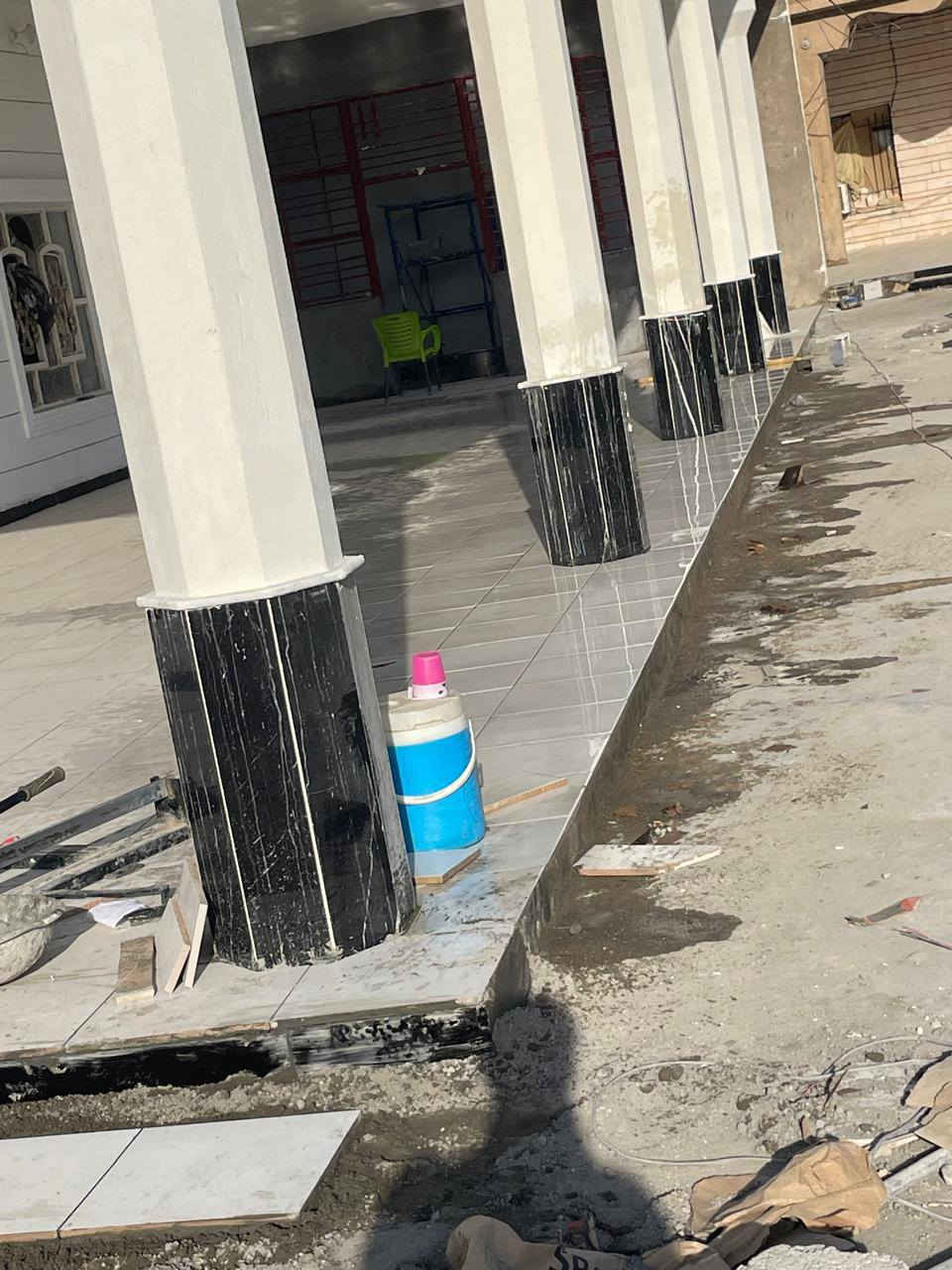 السلام عليكم أخواني
اني جنت كاصوص سيراميك وحاليآ خلفه مبتدء عندي خبر سنتين بالعمل ومستمر بالعمل الخلفه اليحتاجني أشتغل ويا باليومية وحتحت اشرافة بالعمل ماكو اي شكال
مع تحياتي للجميع
هذه جزء من عملي رقم الهاتف ***********
