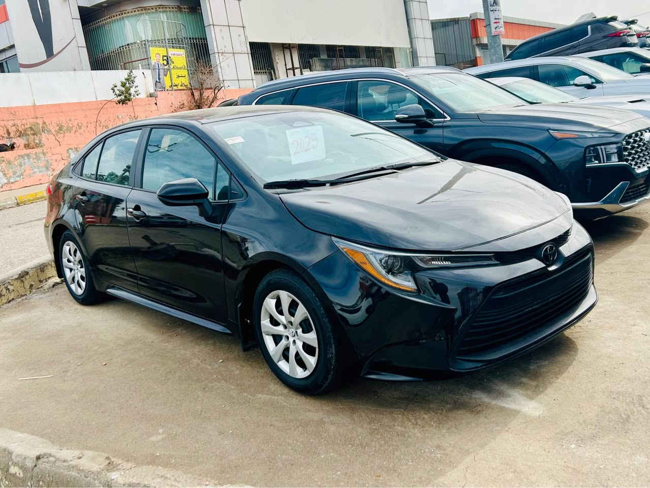 كورولا اسود موديل 2025 مواصفات LE 
داخل ابيض / ماشي 19الف / فقط جملغ صبغ
سعر 143$ سيارة تترقم شمالي(***********) اكر, نينوى
