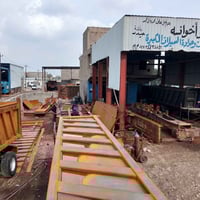 عربانه ماموت البيع جديدة زيرو كاعيه 8ملم صفاح 6ملم شاصي 16دناكير شغل ك...