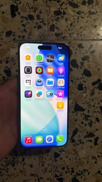 ايفون ١٥ برو ماكس عربي شرق اوسط AAA جهاز وتر بروف 256 بطاريه 85 شخط ما...