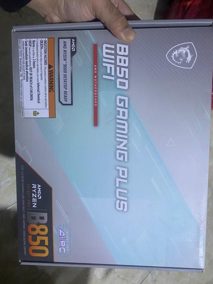 CPU - RAYZEN 7 7700
GPU -RTX 5070 TI
SSD 1T
RAM - 32GB DDR 5 - 6000MZ
PSU - MSI 850W GOLD
MT -MSI B850 GAMING PLUS WIFI
CASE - DEMON 
COOLER  - 360 LOQUED 

مع شاشه

ASUS TUF 210HZ. 27INCH 2K

مع UPS 1KV ONLINE 

كل الكراتين موجوده الشاشه و الPC ضمانها موجود لحد شهر ال10 

سعرها 3،700،000 و بيها مجال شوي


**إذا كنت صاحب هذا الإعلان وتريد حذفه لأي سبب، رجاءا أرسل رسالة إلى الدعم الفني**