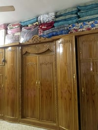 غرفه نوم تزكام خشب عراقي السعر مليون ونص وبيها مجال الاستفسار 07713882...