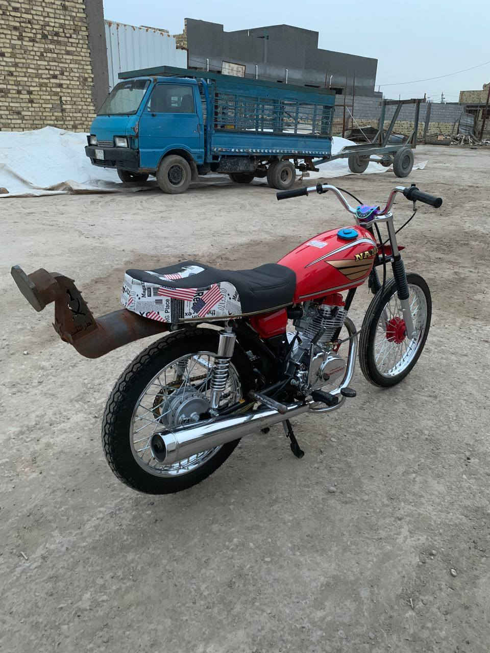 السلام عليكم شباب دراجه للبيع تعمير موديل2026ولشاصي موديل 16اوراق اصولي الدراجه كفاله عامه اول تبديله دهن مكاني الديوانيه الحمزه الشرقي 
 رقمي واتساب*********** 
خاص ما متواجد
