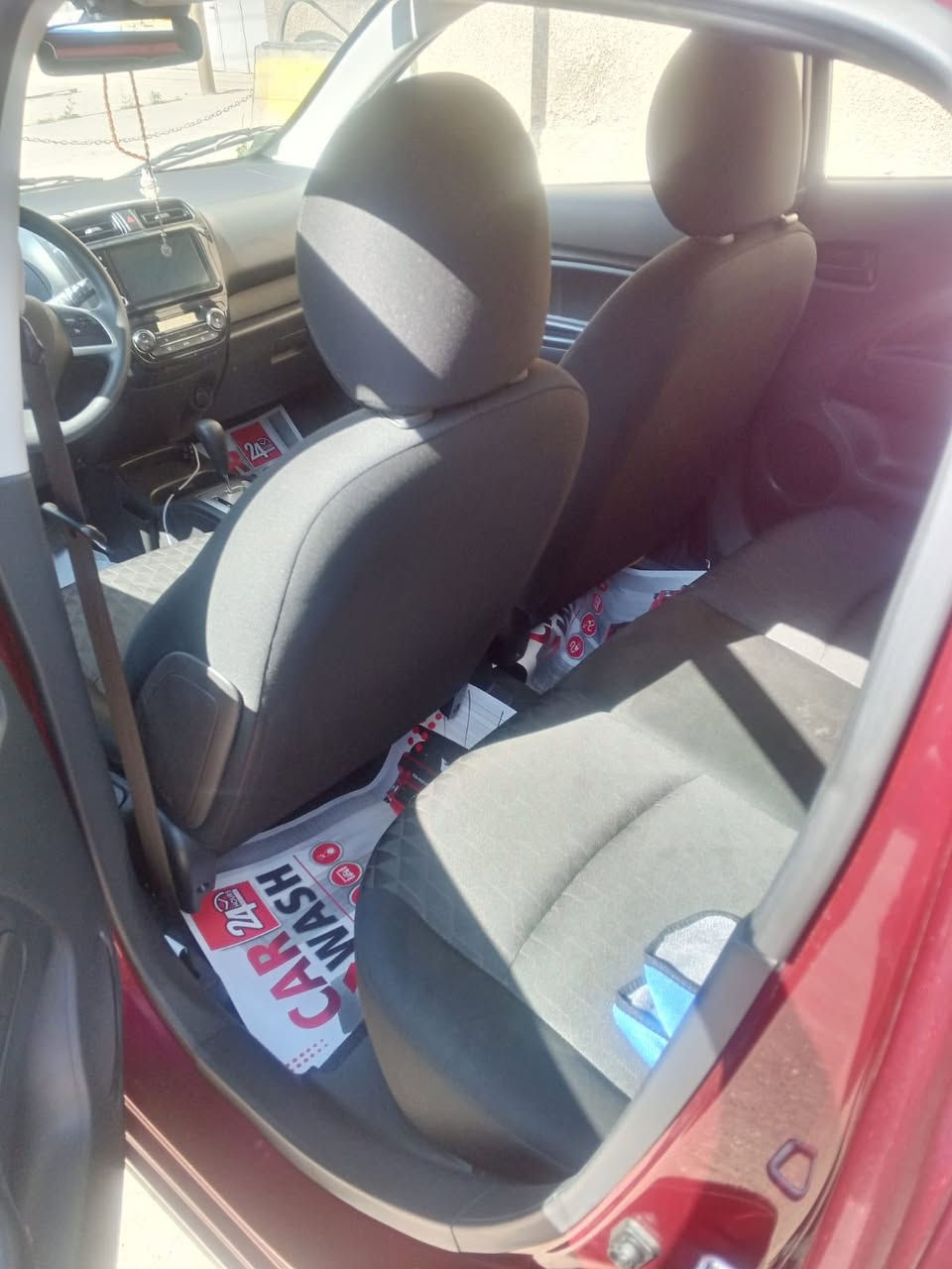 مسيوبوشي ميراج للبيع
موديل 2024
حادثها جاملغ وبنيد ورقم الشاصي بلصور
والعداد موجود بلصور 
سعرها 100 ( دفتر)
للتواصل ***********
