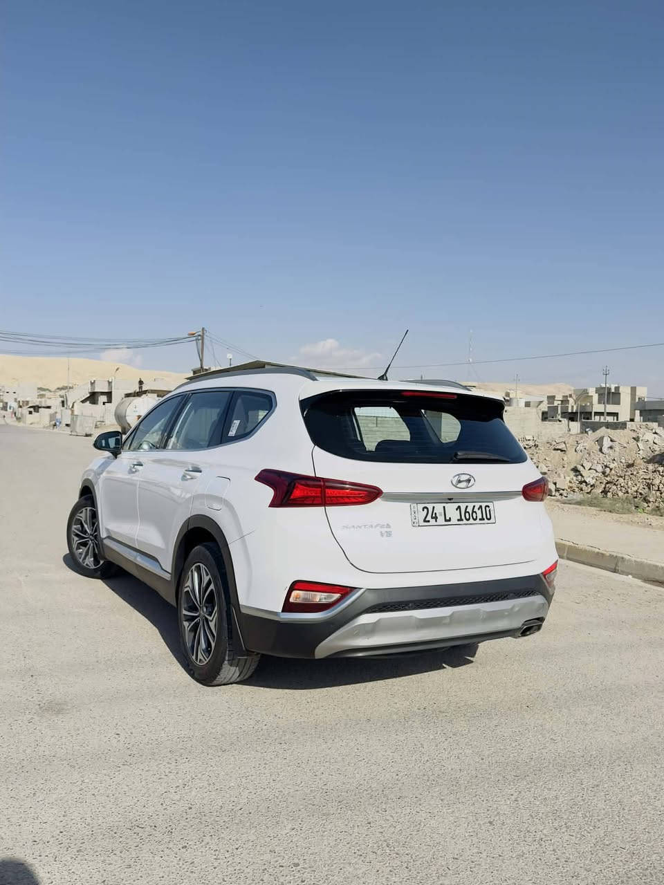 السلام وعليكم شباب
HONDY .SanTafy..2020..V6
هواندي سنتافي 
٢٠٢٠
محرك + كير بشرط ٦ سلندر  دوش وارد خليجي 
السياره: بسمي شرط تحويل و الغرامات المرورية 
#العداد :115km الف 
المواصفات :
بصمه + تشغيل عن بعد 
شاشه وكامير 
حساسات خلفي امامي 
شحن وايرلس 
توفير طاقه 12v 
AUX+USB+ DRIVE MODE
CRUISE+ CANCEL
شفتات ستيرن 
تحكم ستيرن 
كشنات كهربائي 2
تبريد ٣ قطع 
٧راكب 
 ويل كروم 
اشاره فى مراه 
مراه شفط
السياره في بعشيقه
السعر ٢١٣
***********
