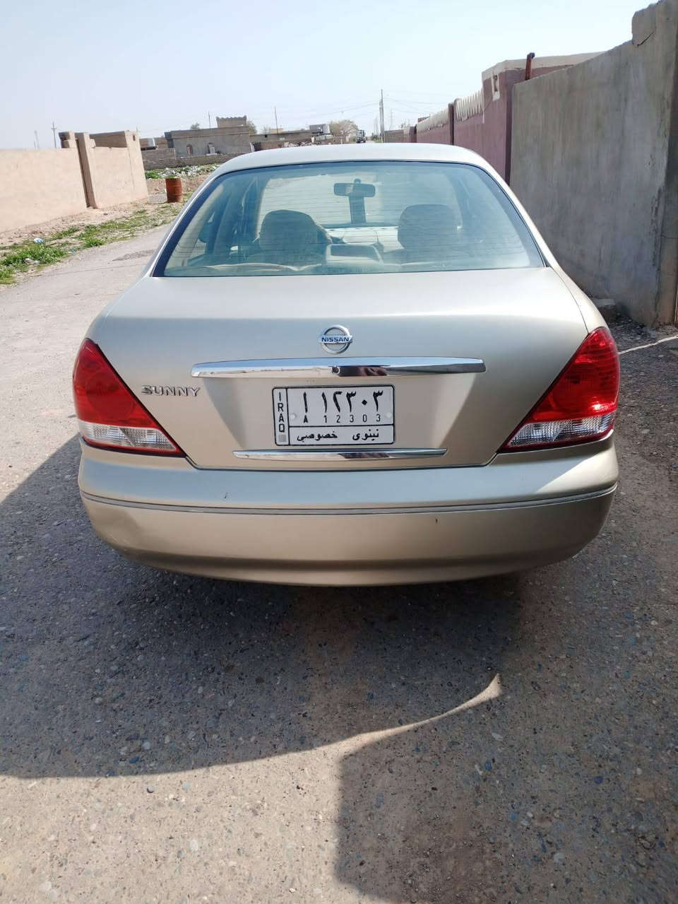 اسلام عليكم صني للبيع جديده موديل 2006رقم نينوى الماني شرط اتحويل محرك كير شرط صبق عام جماليه السعر 70 مكان اسياره مفرق الشرقاط ***********
