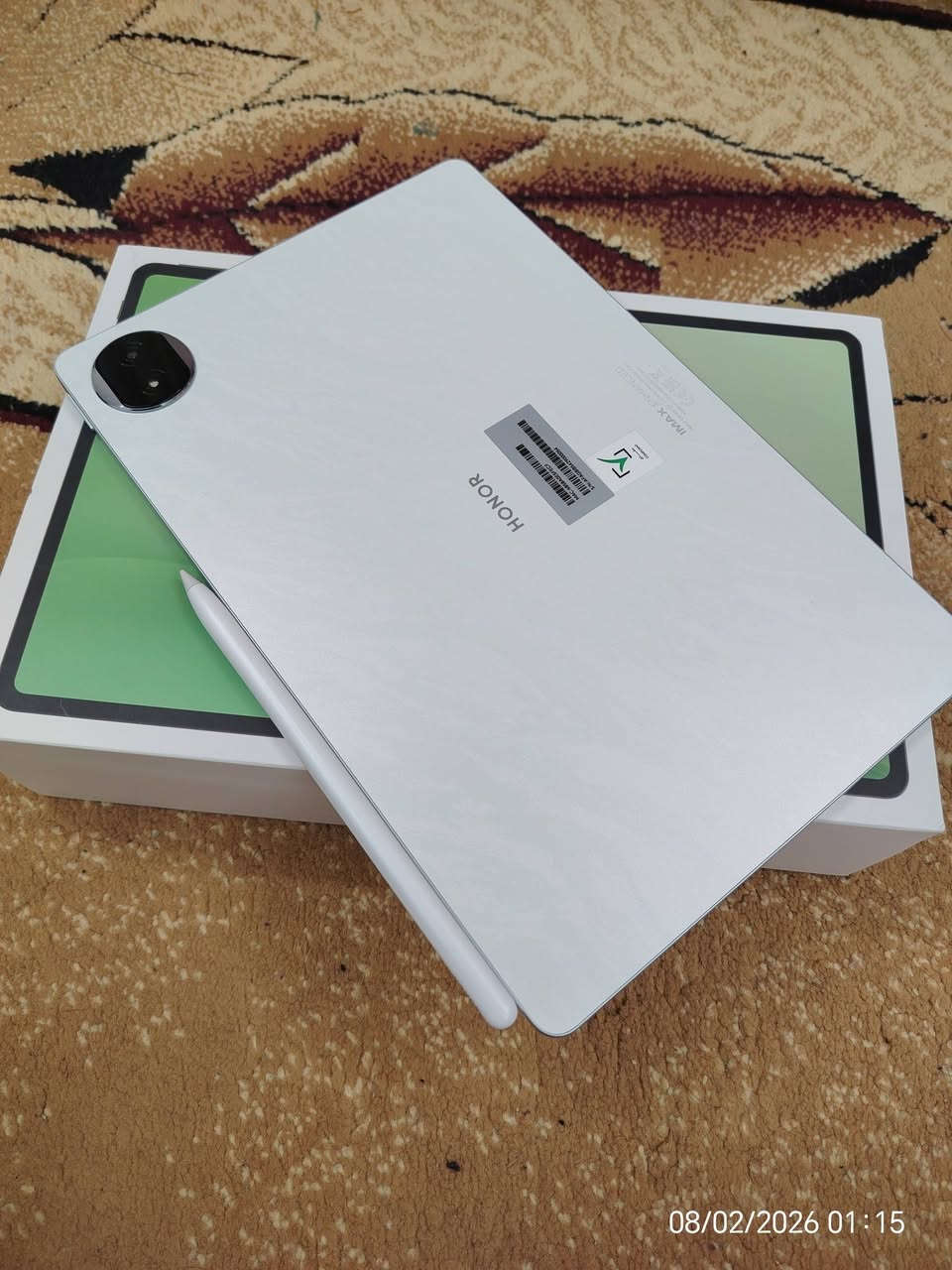 سلام عليكم هونر ماجيك باد 2
معروف مواصفاته والقوة ماله
شاشة OLED حجم 12.3
تردد الشاشة 144Hz
معالج قوي كلش يشغل ببجي 120 فريم
غراضة كامله وياه قلم جيل ثالث و كيبورد
جهاز كلشش نظيف وضمانه باقي ووصل الضمان موجود تجي تاخذة من البيت السعر 775


**إذا كنت صاحب هذا الإعلان وتريد حذفه لأي سبب، رجاءا أرسل رسالة إلى الدعم الفني**