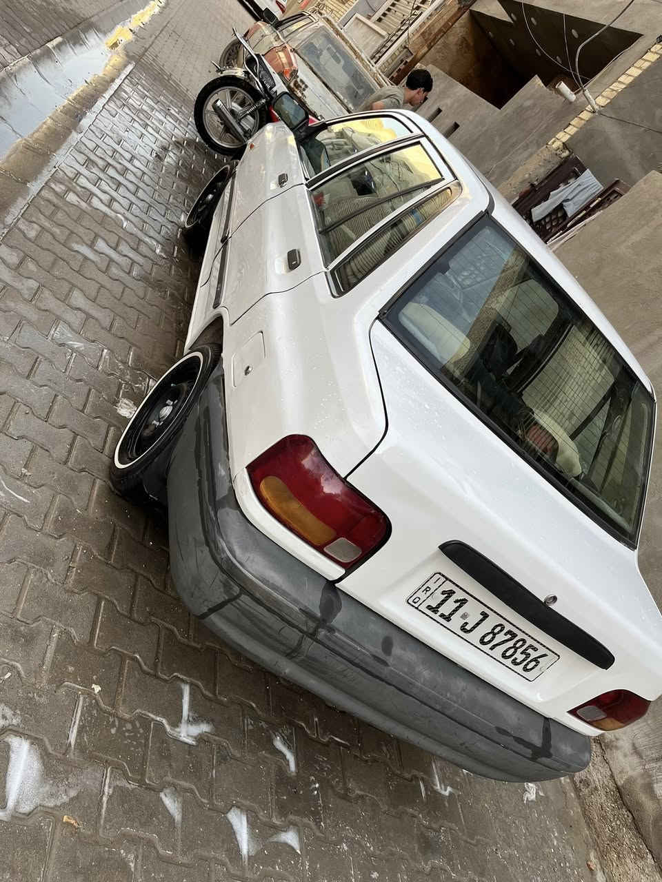 السلام عليكم ورحمة الله وبركاته
سايبا ٢٠١١ سياره جاهزه من كل شي 
تخم تاير جديد 
مكينه وكير خير من الله 
مكاني بغداد الشعله أي ستفسار على رقم التالي ***********
السعر ٣٤
