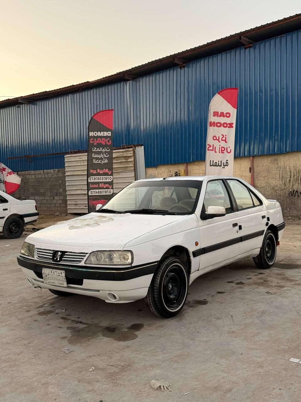 السلام عليكم
بيجو 405
مديل 2014
سياره حلوه وجاهزه
مكينه وكير ستوني شادهن
تخم تاير ابو الخطه جديد
 بيه مبدل بنيد وجاملغ بدون حادث
رقم بصره مشروع وطني 
السعر 38وبيها مجال بسيط
مكاني النجف الاشرف
***********
