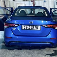 نيسان سنترا 2021 ضررها  جاملغ امامي وبيها قطعتين من  من امريكا صبغ ،بج...