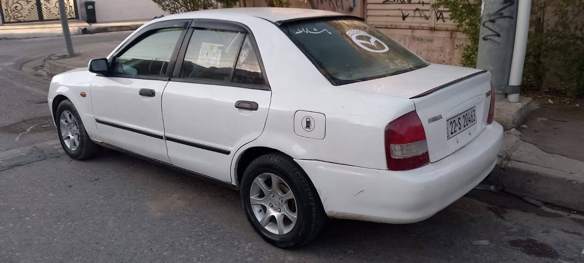 مازدا 2002  تەکسی بووە کراوەتە خسوسی ، گێر تۆماتیک ژینگەوساڵیانە 2030 ،هەزەی نوێ یە ، وەرگەڕاوەبڕایتەوە، تەنها بەنجەمۆروو غەرامە بەشەرت 38 $ کەمێک مجال /هەولێر ***********
