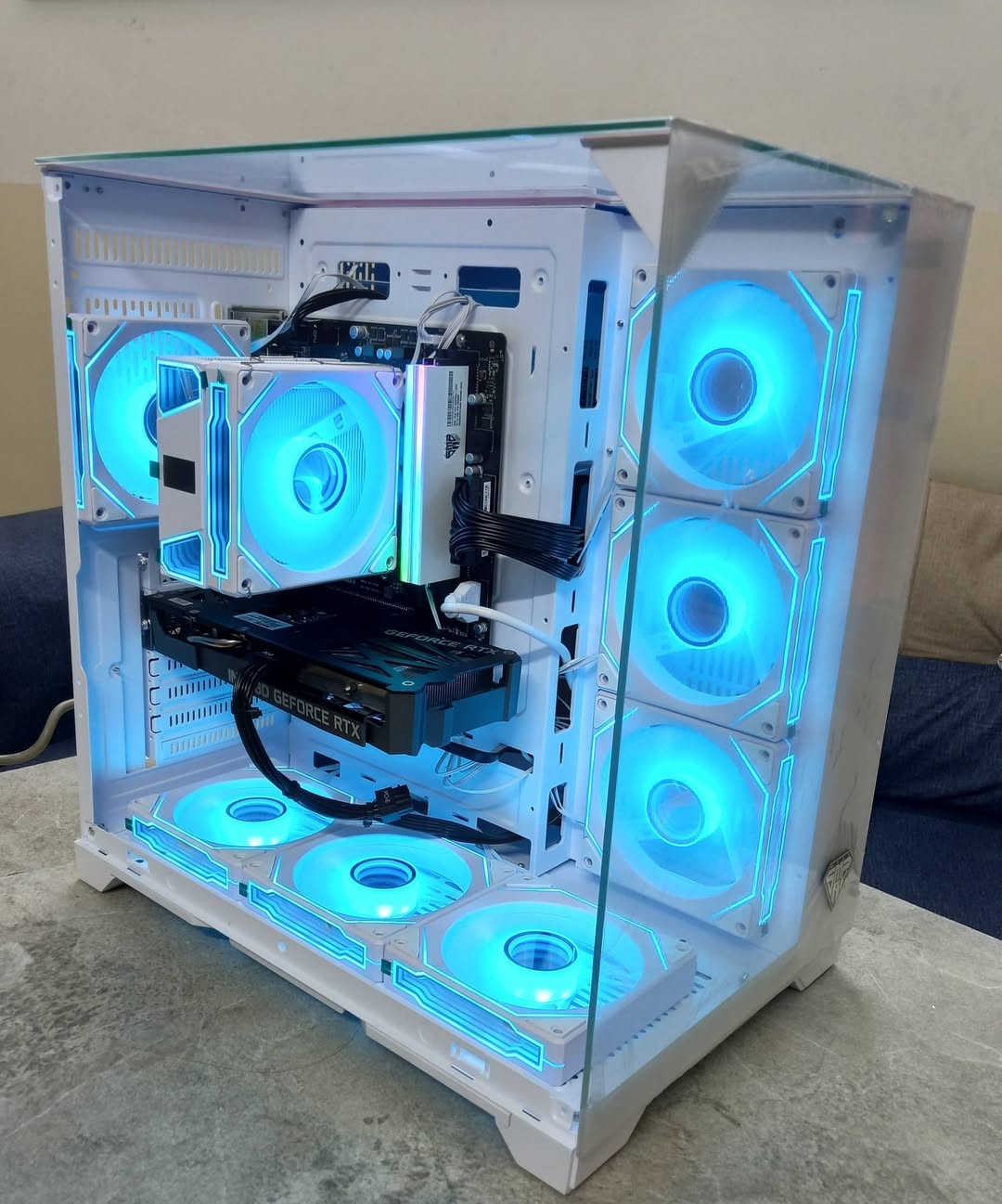 تجميعة رايزن
المذربورد msi B540M 
المعالج R5 5600  جديد
المبرد غازي ARGB  جديد
الرامات DDR4 16G 3600 RGB جديد
الهارد SSD1T جديد
كارت شاشة RTX 3050 8G 
بور سبلاي 650W  جديد
كيس 7 فانات مع هاب مع ريمونت جديد


**إذا كنت صاحب هذا الإعلان وتريد حذفه لأي سبب، رجاءا أرسل رسالة إلى الدعم الفني**