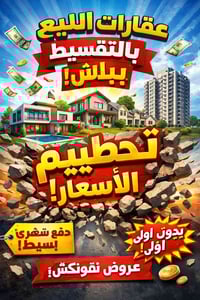 حي الأمين الثاني • ١٠٠م • اقساط