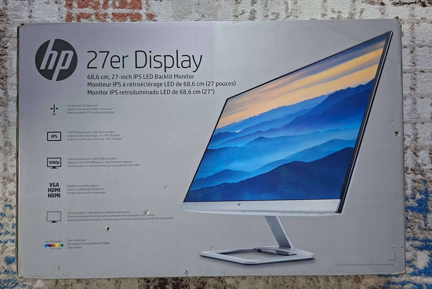 السلام عليكم شاشة للبيع براند HP 27er

1080P / 27 inch / IPS / 60 HZ
نظيفة حيل وكارتونها موجود
السعر 100 ويوجد توصيل


**إذا كنت صاحب هذا الإعلان وتريد حذفه لأي سبب، رجاءا أرسل رسالة إلى الدعم الفني**