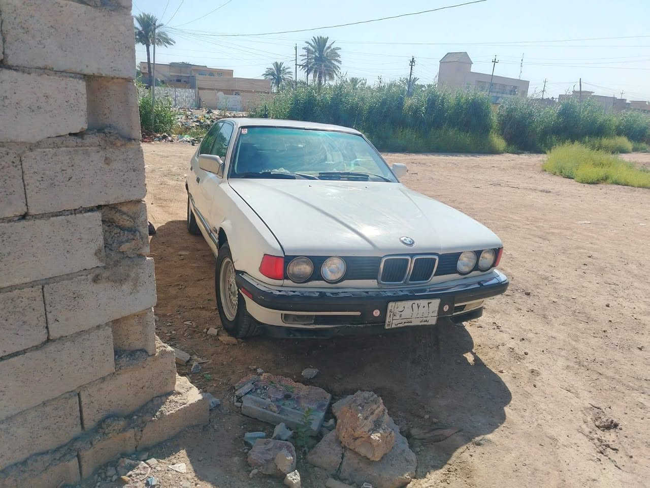 بي ام730 موديل 1992 محرك3000 لون ابيض رقم بغداد بأسمي سيارة جديدة كل نقص ماكو تبريد ثلج ومكينه وكير وصدر مكفولات جدد سيارة محورة بصمة مال باخرة تشتغل بصمة كهربائيات كله شغالة بيها نضام سنتر لوك جديد تصعيد جام ويا البصمه كامرة إمامية بل مراية بردة خلفية مابيه كل نقص رايدها ب55 وبيها مجال مكانها بغداد الراشدية للاستفسار ***********
