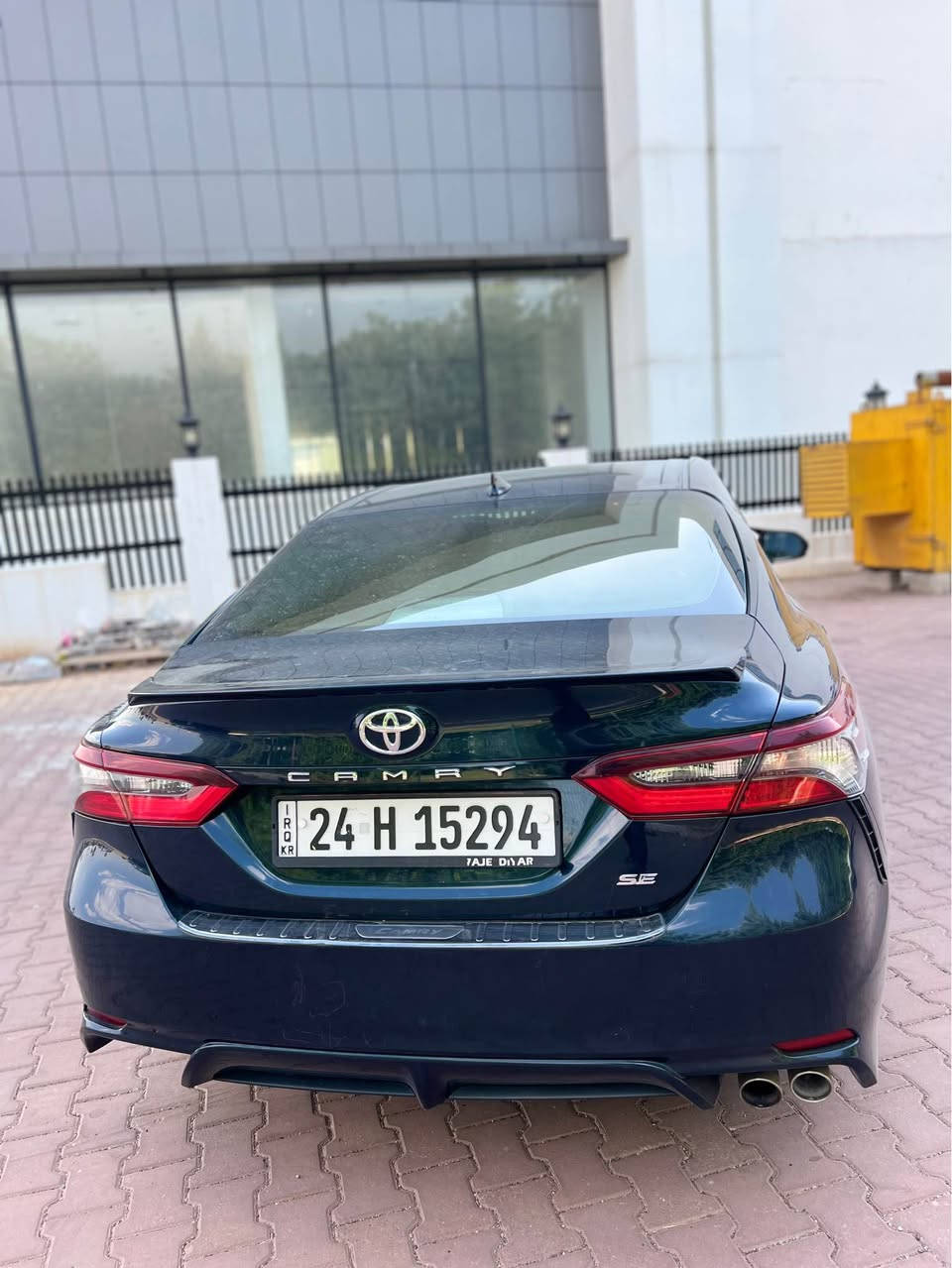 TOYOTA CAMRY 2021 SE
سي بارجه سبوخ بي داخلي
كير مكينه شه رت 
تحويل وكاله شه رت 
رقم سنوي جديد 
سعر فول مناسب
*********** أربيل, العراق
