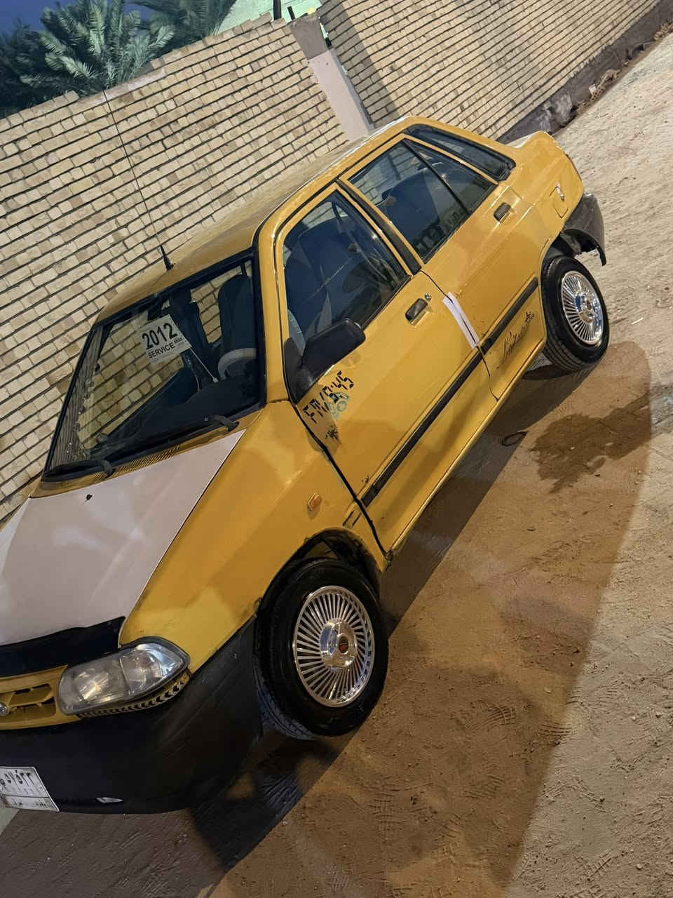 السلام عليكم رمضان كريم سايبه موديل 12 كير مكينه مكفولات جدد شواصي انضاف تبريد ثلج تدفه شغاله تخم تاير جديد صدر امامي خلفي جديد مشط بور جدد كهربائي من الطول اطول شغاله داخل حلو هيه غرمات صفر باتري جديد السياره جاهزه من كلشي وحلوه كدامك السعر 24 وبي مجال مكاني اعضميه ***********
