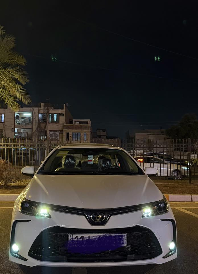 (بسم الله الرحمن الرحيم)

كورلا 🔥2025  💣 

فول مواصفات 1/1 💯:

#كرسي كهرباء 

1- فتحة 🕳️
2- بصمة 🔐
4- رادار أمامي 
5- شاشة كبيرة 
6- كامرة خلفية 📷
7- توقف تلقائيا للصدمات 
8- لايت لد 💡
9- تحديد مسار 
10- قطعيتن تبريد 
11- سبايدر

وباقي مواصفات الكورلا 

حجم المحرك : 1.800 ✅

العداد. 5000 كيلو
 السعر 166 وبيهه مجال 
مكاني بغداد. البياع 
 ***********
