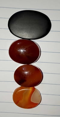 اللبيع من نوادر انتيك عقيق اليماني  1شفة العبد 2كرزي 3 كبدية 4مشمشي مك...