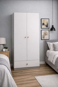 كنتور ٢ باب • ٢٢٠×٧٨×٦٠سم • سعة تخزين