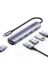 يوگرين • هاب تايب سي • ٤ منافذ USB3