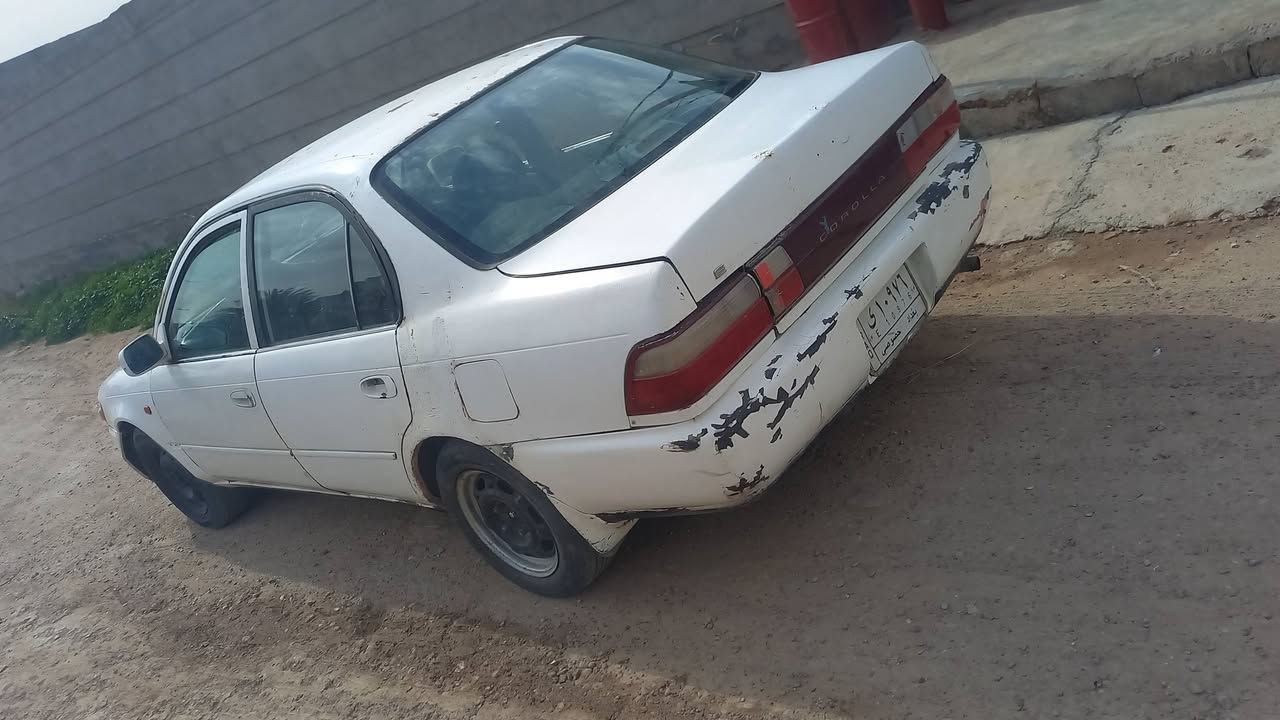 كورلا محور رقم بغداد مشروع وطني سنويه نافذه مكينه وكير مكفولات شرط حاويه مكينه ١٨٠٠
صدر أمامي خلفي نظيف تخم تاير نظيف يحتاج ترتيبات بسيطه مشط كايم  مكانها ديالى المقداديه سعر ٣٢ للإستفسار 
***********
