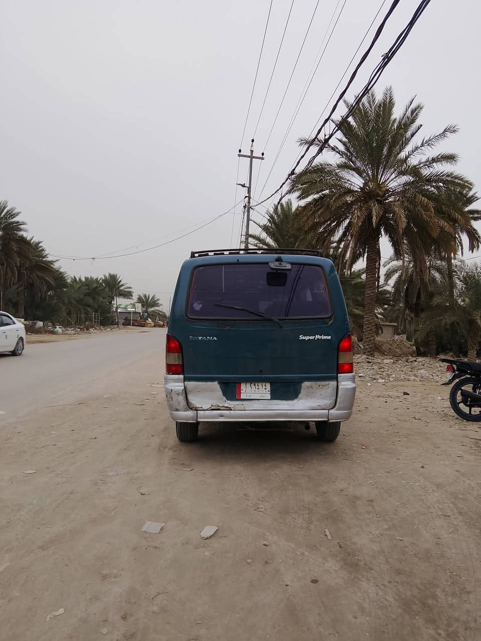 سلام عليكم استانه عشره موديل
موديل_1996
رقم ديالى مشروع وطني بأسمي 
سنويه ساقطه من2019+غرامه مرور 500 ينزل من سعرها مصفره هيئه 
مكينه كير شرط 
شلعه ومعدل ترايك للبصره 
حدادية زينه بوربرينات روط ستيرن طوب درايم شفت جديد جسور جدد تخم تاير جديد ويل فراشه گاعية نضيفه شاصي نضيف داخل نضيف كدامك كهربائيات شغاله شرط
مكاني حله موجود ماسنجر 
***********
سعر 50$ مجال بسيط
