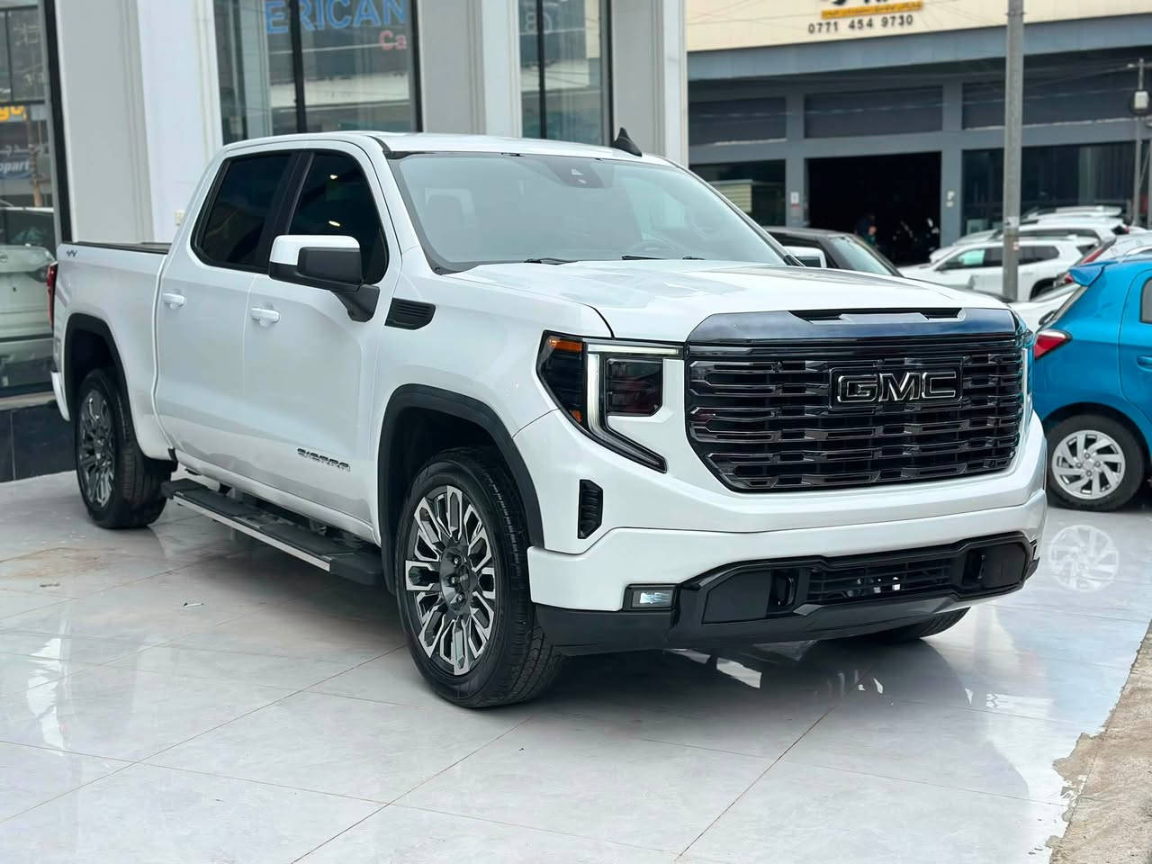 السلام عليكم
2024 GMC SIERRA K1500
جيمسي سيرا
رباعي AWD 4*4
كير تعليك
كشن كهرباء
رادار خلفي
رادار امامي
تحكمات ستيرن
مثبت سرعه
تحديد مسار
لايت زنون
الحادث جملغ خلفي شبر 
ايرباك سيترن راجع بلاد
باب كبير بودي قصير 
مكينة 8 سلندر 5.3
تترقم شيمالي
51الف ماشي
سعر بدون رقم 315$
عنوان السياره اربيل 
***********
***********.
