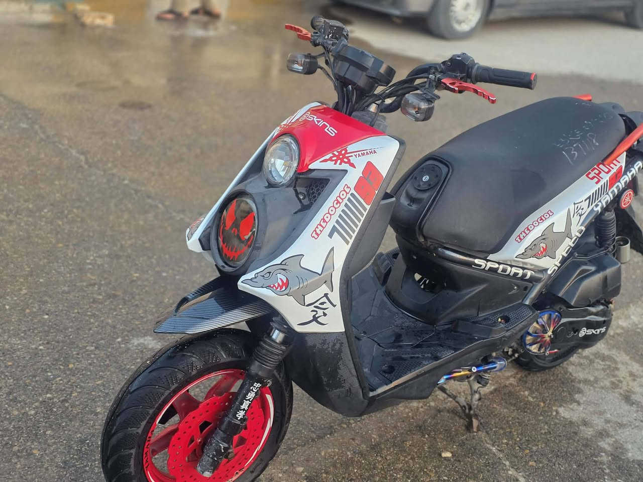 دراجه سكنس جبلي كفاله برغي ما مفتوح كفرات كله موشم تزويد خارجي مستعجل علا بيعه السعر 1300مليون و300وبيه مجال  ما متواجد مازنجر ***********
