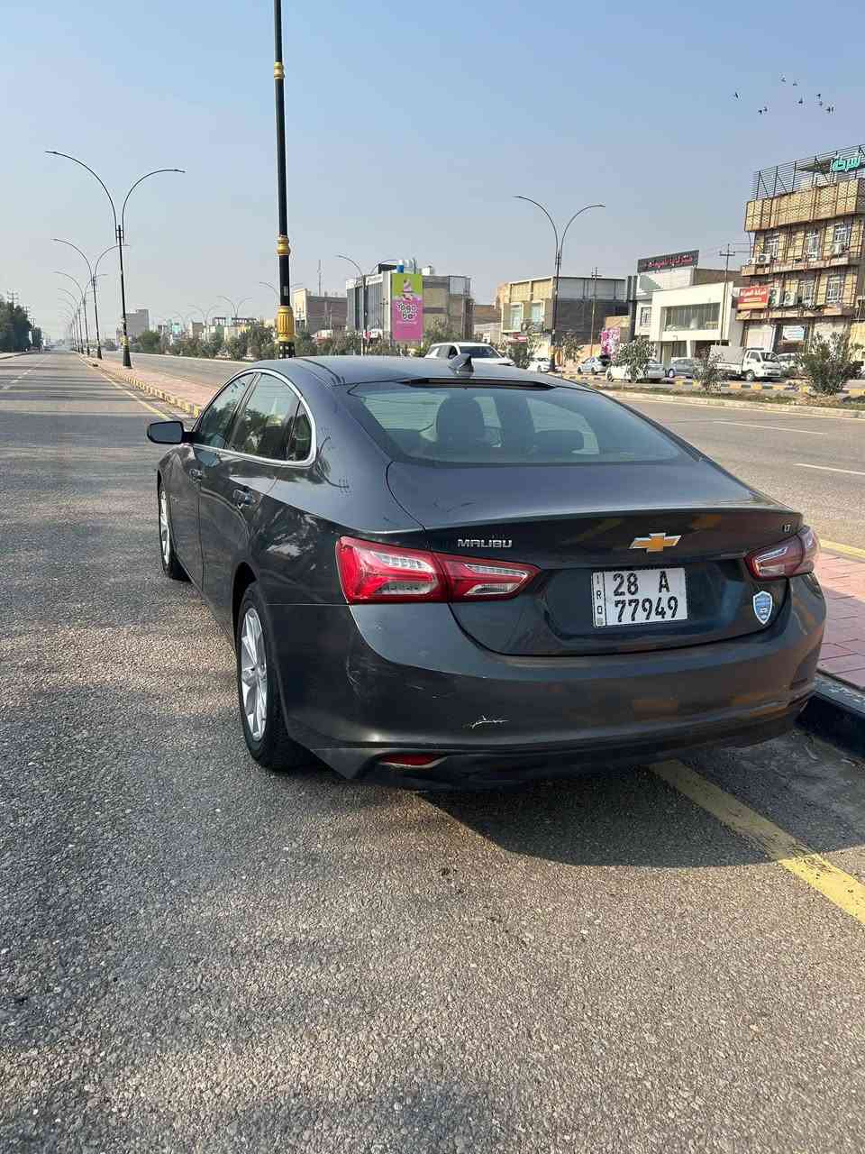 السلام عليكم 
شوفرليت ماليبو كلين تايتل كفاله
مكفوله من الضربه والتبديل والصبغ والغرق
ايرباك سليم بجم كبس 
موديل ٢٠١٩ ماشية ٦٨ ميل
 رقم دولي جديد نجف حرة
مواصفات lt
بصمة تشغيل عن بعد ليد كرسي كهرباء مثبت تبريد قطعتين
للبيع السعر ١٢٥
***********
