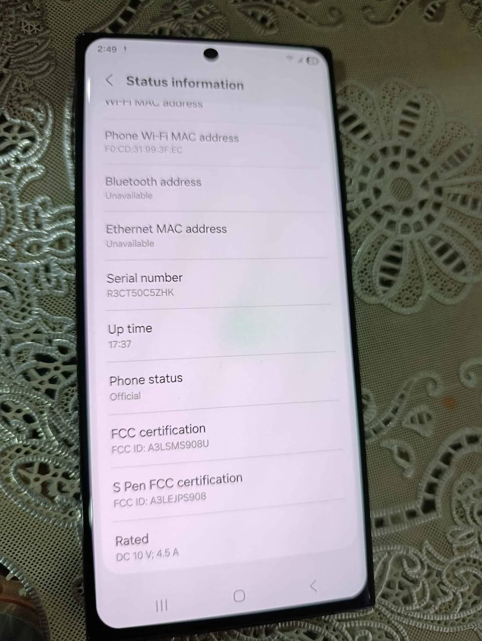سامسونج s22ultra5g جهاز أمريكي دبل سيم كارت ذاكرة 512كيكا والرام ١٢ كيكا مبدل الشاشة والشاشة الاصلية موجودة مع الكارتون الشراي يجي خاص كركوك, العراق


**إذا كنت صاحب هذا الإعلان وتريد حذفه لأي سبب، رجاءا أرسل رسالة إلى الدعم الفني**