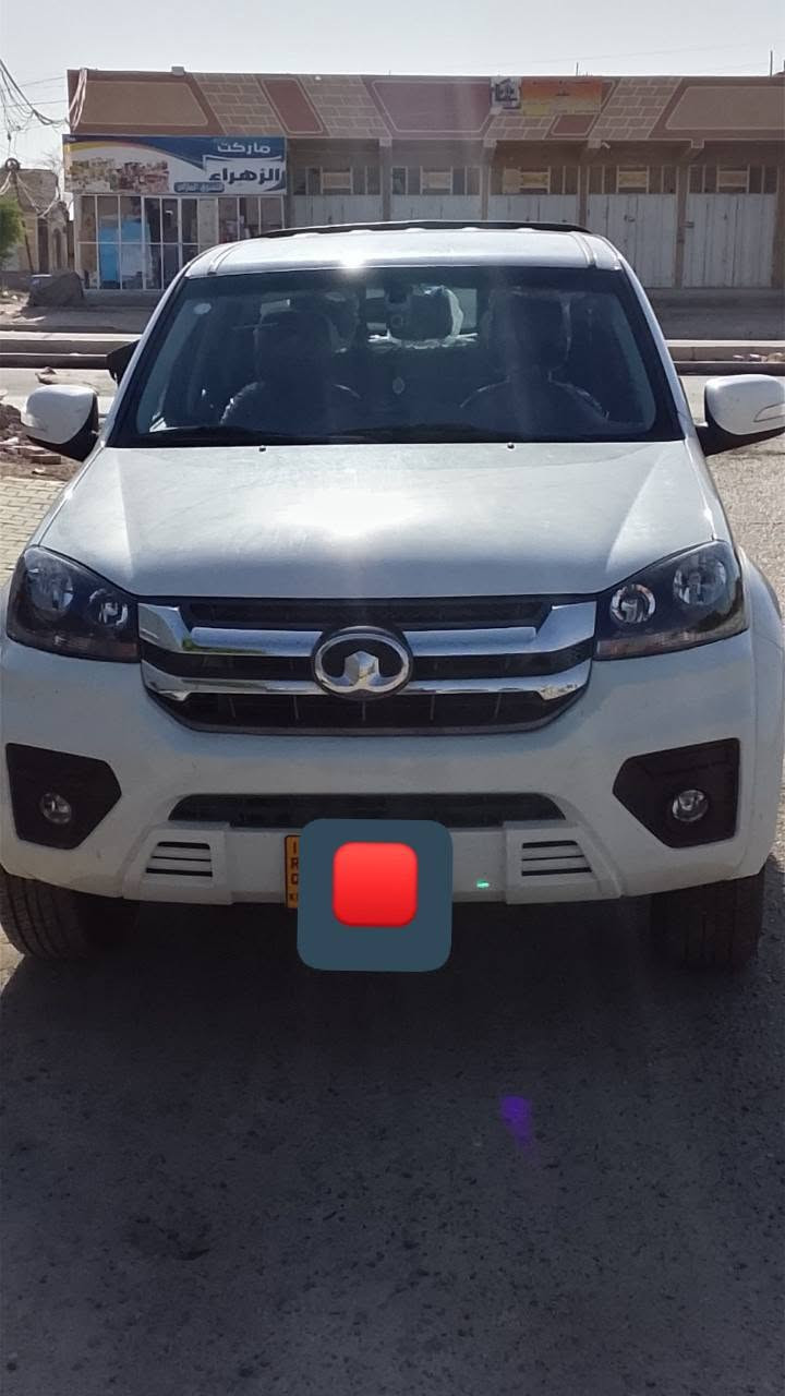سلام عليكم سياره كريت ويل موديل 26 محرك بعد دهن الشركه السعر 160 ورقه المكان بغداد الحسينيه رقم الموبايل *********** ماشيه 1750 كيلو فقط سنويه باسمي الغايت 2030
